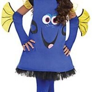 Disney Blue and Yellow Fish Costume for Kids